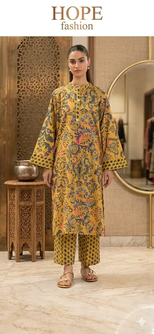 Mustard Mandala – Highlights the warm mustard yellow base and the intricate, circular traditional motifs.